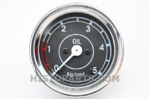 Oil pressure gauge. 60 mm 0-5 bar
