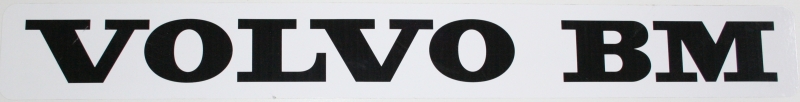 Volvo BM, bonnet decal