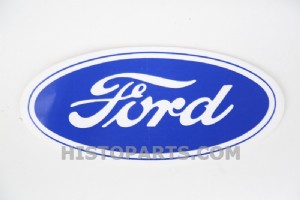 Ford logo oval decal