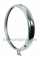 Chrome headlight ring, Adjustable lense