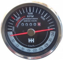 Tachometer, International 34 km/h