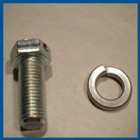 Transmision rear bearing retainer bolt. A-Ford