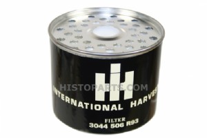 Fuel filter with IH logo