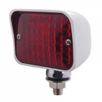 Rear light with chrome housing