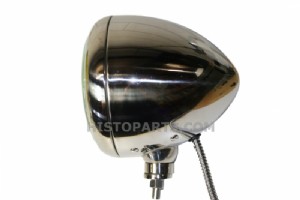 Large Headlight with Stainless Steel Housing