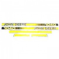John Deere 1040 Motorkap Stikkerset