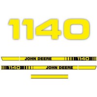 John Deere 1140 Motorkap stikkerset