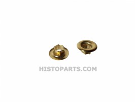 Brass Ring Crimp Spark Plug/Magneto Terminal