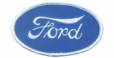 Ford logo, Cloth Patch