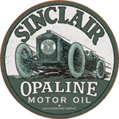 Sinclair Opaline, Metalen werkplaatsbord