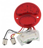 31 RED LED SEQUENTIAL Tail light with LED LICENSE LIGHT