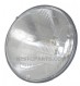 Sealed Beam koplamp 178 mm met halogeen lamp. Fomoco glas 90237