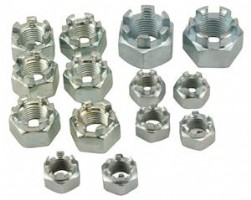 Castellated Nut Set. T-Ford 
