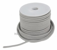 Cotton Braided Primary Wire, 3,3 mm2. Grey