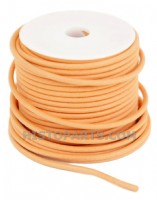 Cotton Braided Primary Wire, 3,3 mm2. Amber