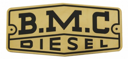 BMC Rocker cover brass tag