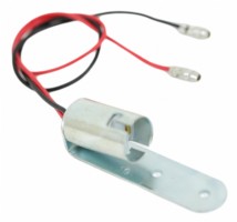 Universal bulb holder, double contact