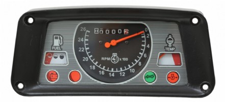 Instrument cluster, clockwise. Ford 2000 and up