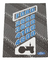 Dutch intstruction book Ford 2600, 3600, 4100, 4600