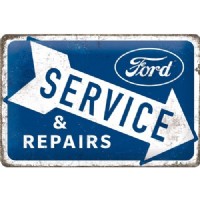 Ford Service en Repair metalen werkplaatsbord 