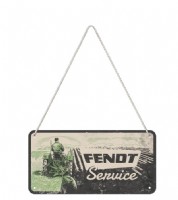 Fendt Service, Metalen ophangbord