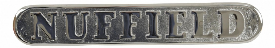 Nuffield front badge