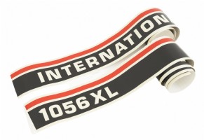 International 1056 XL Bonnet decal set