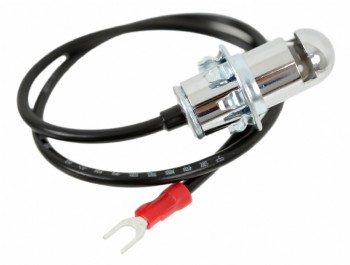 Mini dashboardlamp chroom