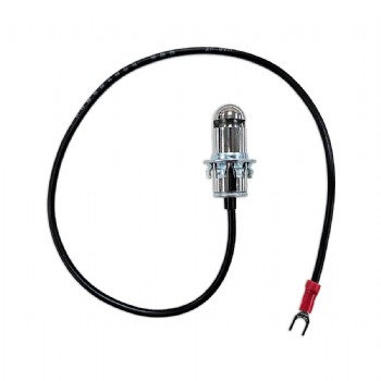 Mini dashboardlamp chroom
