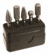5 delige metaal fresen set