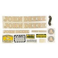 Decalset John Deere A, 1940-52