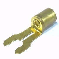 Brass Forked Rajah Type Thrust Spark Plug Terminal