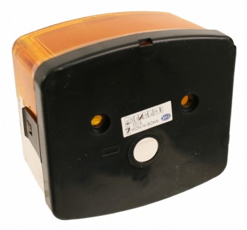 Breedtelamp Hella, Case International  achterkant