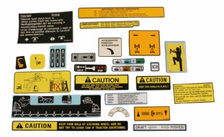 Cab and chassis decal set Case International