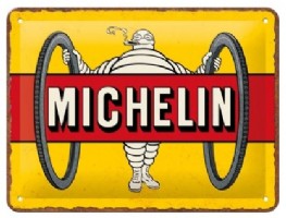 Michelin Motorcycle metalen bord