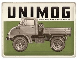 Unimog Metalen wandbord