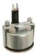Inbouw klok, analoog. 12V 60 mm. back