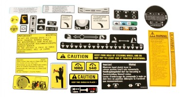 Cab and chassis decal set Case International