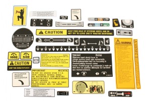 Cab and chassis decal set Case International