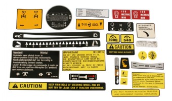 Cab and chassis decal set Case International