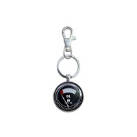 Keychain with Farmall oil pressure gauge