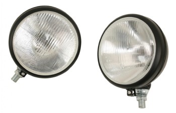 Koplamp set 170 mm doorsnede glas