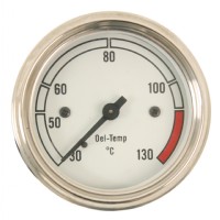 Temperatuurmeter voor olie. 60 mm