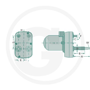 Ruitenwissermotor schema