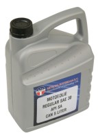 Ongedoopte SAE30 motorolie.