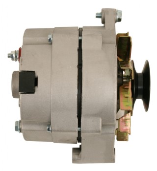 Wisselstroom dynamo lage toeren. 12V. 63 Amp. Side