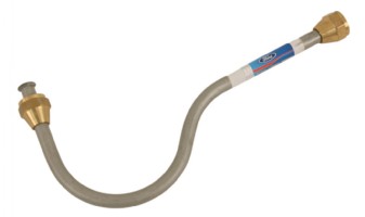 Fuel line, tap to sediment bowl, A-Ford