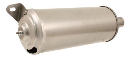 Uitlaatdemper met stalen eindstukken. T-Ford