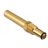 Carburetor adjustment needle housing. A-Ford