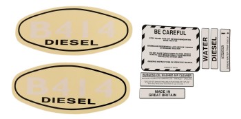 H7002 Decalset International B414